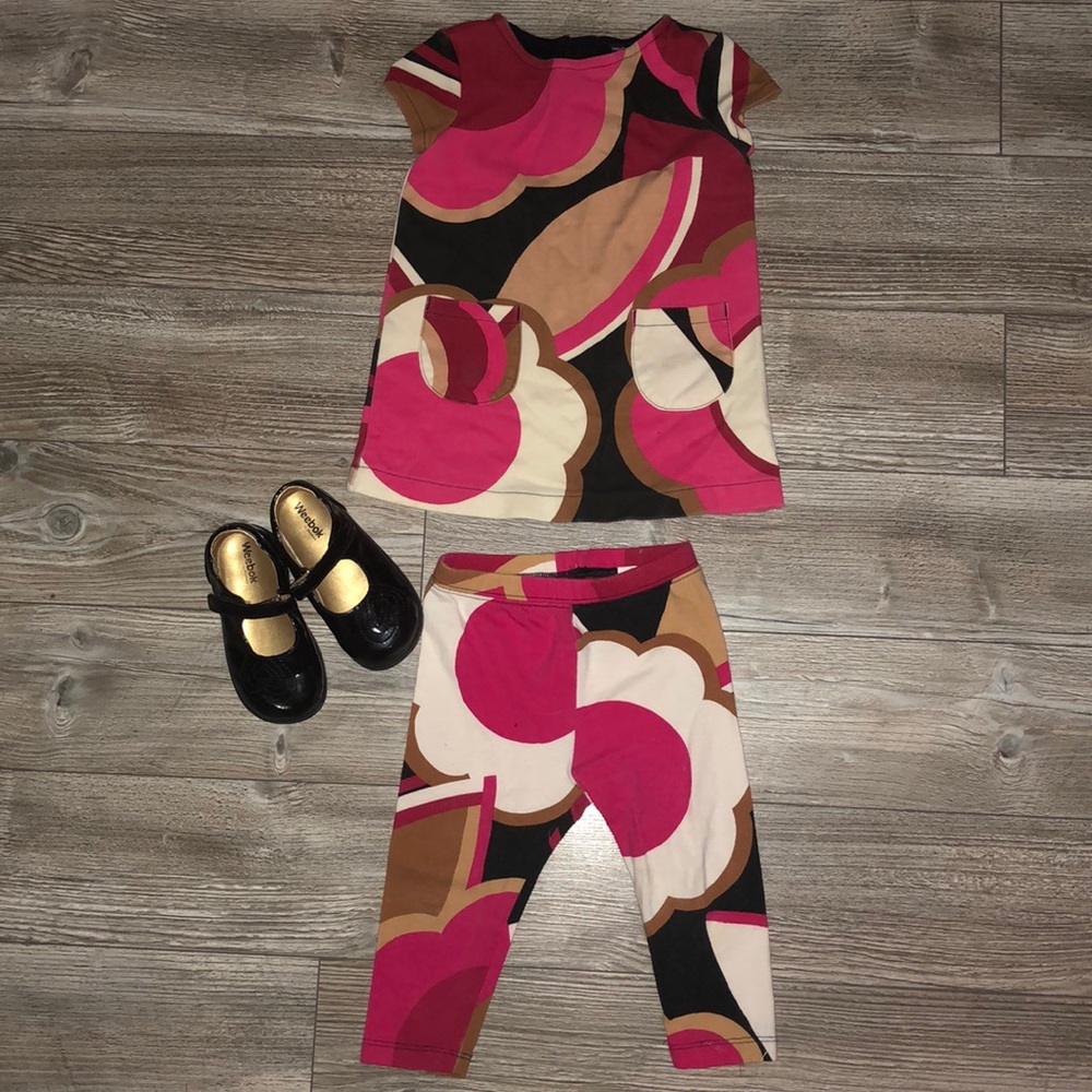 Funky Baby Gap Outfit w shoes - 3pcs